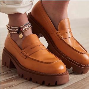 Free People Lyra Lug Sole Loafer